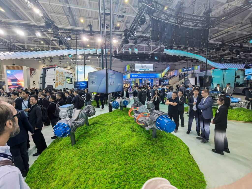 汉德车桥闪耀 2024 德国汉诺威车展!